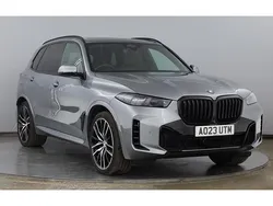Grey Used 2023 BMW X5 M Sport SUV | £61,490 (Fair price)