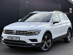 White Used 2018 VW Tiguan SEL SUV | £17,490 (Fair price)