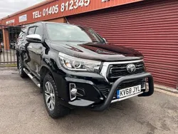 Black Used 2018 Toyota HiLux Pickup | £18,989 (Good price)