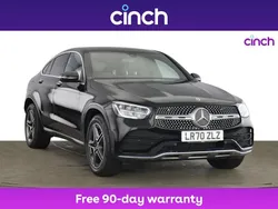 Black Used 2020 Mercedes GLC220 AMG line SUV | £28,999 (A bit pricey)