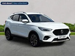 White Used 2021 MG ZS Exclusive Sedan | £11,797 (Fair price)