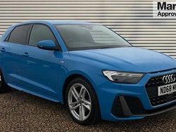 Blue Used 2019 Audi A1 S-Line Hatchback | £13,990 (Fair price)