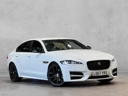White Used 2017 Jaguar XF R-Sport Sedan | £11,500 (Fair price)