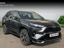 Grey/black Used 2022 Toyota RAV4 Hybrid SUV | £28,846 (Fair price)