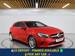 Red Used 2018 Mercedes A180 Sport Edition Hatchback | £11,549 (Good price)