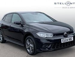 Black Used 2024 VW Polo R-line Hatchback | £19,687 (Fair price)