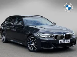 Grey Used 2022 BMW 530e M Sport Estate | £27,624 (Fair price)