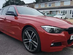 Red Used 2018 BMW 320 M Sport Estate | £17,500 (Fair price)