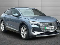 Blue Used 2023 Audi Q4 Sportback e-tron S-Line SUV | £27,495