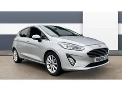Silver Used 2018 Ford Fiesta Titanium Hatchback | £9,873 (Fair price)