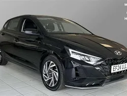 Black Used 2024 Hyundai i20 Advanced Hatchback | £15,856 (Fair price)