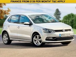 Silver Used 2016 VW Polo Match Hatchback | £6,950 (Fair price)