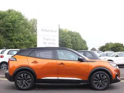 Orange Used 2022 Peugeot e-2008 Premium SUV | £12,999 (Fair price)