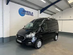 Black Used 2022 Ford Transit Custom Limited | £14,190 (Good price)