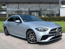 Silver Used 2024 Mercedes C200 AMG Line Premium Plus Sedan | £34,282 (Expensive)
