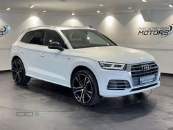 White Used 2018 Audi Q5 S-Line SUV | £16,950 (Fair price)