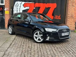 Black Used 2017 Audi A3 Sportback Sport Hatchback | £8,578 (Fair price)