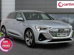 Silver Used 2021 Audi e-tron S-Line SUV | £21,990 (Good price)