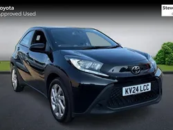 Black Used 2024 Toyota Aygo PURE Hatchback | £12,856 (Fair price)