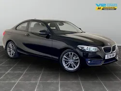 Black Used 2018 BMW 220 Sport Line Coupe | £12,795 (Fair price)
