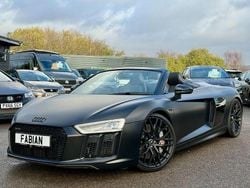 Silver Used 2017 Audi R8 Spyder Advanced Cabriolet | £71,999 (Fair price)