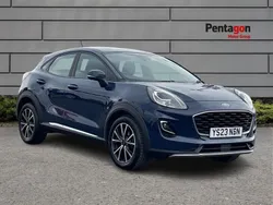 Blue Used 2023 Ford Puma Titanium SUV | £15,649 (Good price)