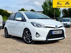White Used 2013 Toyota Yaris Hybrid Trend Hatchback | £8,388 (Expensive)