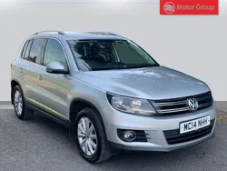 Silver Used 2014 VW Tiguan Match SUV | £5,406 (Fair price)