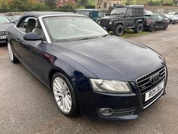 Blue Used 2011 Audi A5 Cabriolet Cabriolet | £4,999