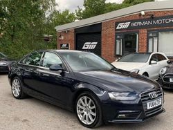 Blue Used 2014 Audi A4 Design Sedan | £8,690 (Fair price)