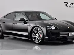 Jet black Used 2021 Porsche Taycan Performance Package Sedan | £44,995 (Fair price)