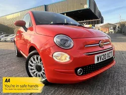 Pink Used 2020 Fiat 500 Lounge Hatchback | £6,995 (Fair price)