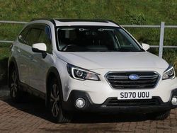 White Used 2020 Subaru Outback Premium Estate | £19,495 (Fair price)