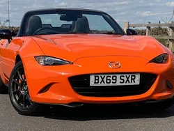 Racing orange Used 2019 Mazda MX5 Edition Cabriolet | £21,990 (Expensive)