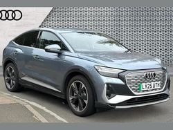 Blue Used 2025 Audi Q4 Sportback e-tron S-Line SUV | £35,761
