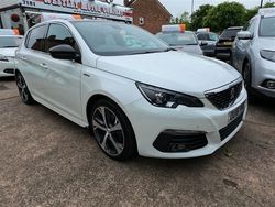White Used 2018 Peugeot 308 GT-line Hatchback | £6,999 (Fair price)