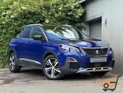 Blue Used 2019 Peugeot 3008 GT-line SUV | £9,650 (Fair price)