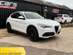 White Used 2017 Alfa Romeo Stelvio SUV | £15,995 (Expensive)