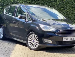 Black Used 2018 Ford C-MAX Titanium MPV | £7,799 (Fair price)