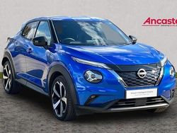 Blue Used 2022 Nissan Juke Tekna SUV | £19,475 (Fair price)