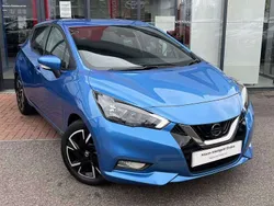 Blue Used 2021 Nissan Micra Acenta Hatchback | £11,000 (Fair price)