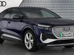Blue Used 2024 Audi Q4 e-tron S-Line SUV | £33,375 (Super price)