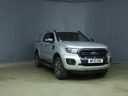 Silver Used 2021 Ford Ranger Wildtrack Pickup | £13,850