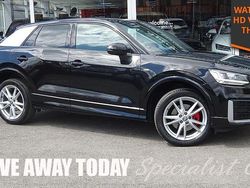 Black Used 2018 Audi Q2 S-Line SUV | £17,500 (Fair price)