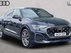 Blue Used 2024 Audi Q8 S-Line SUV | £50,555 (Fair price)