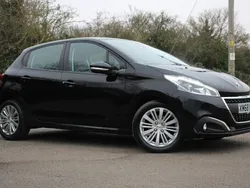 Black Used 2018 Peugeot 208 Signature Sky Hatchback | £6,390 (Fair price)