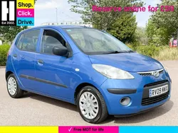 Blue Used 2009 Hyundai i10 Classic Hatchback | £1,999 (Fair price)