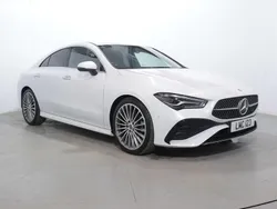 White Used 2023 Mercedes CLA180 Premium Sedan | £21,417 (Fair price)