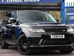 Black Used 2018 Land Rover Range Rover Sport HSE Dynamic SUV | £28,991 (Good price)