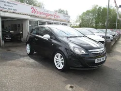 Black Used 2014 Vauxhall Corsa Hatchback | £4,995 (Fair price)